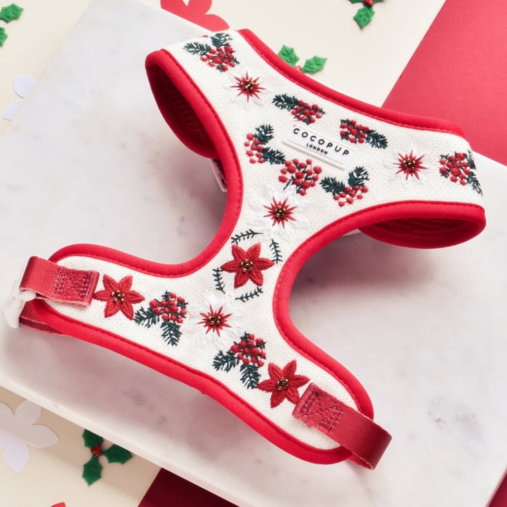 Cocopup Christmas embroidered harness